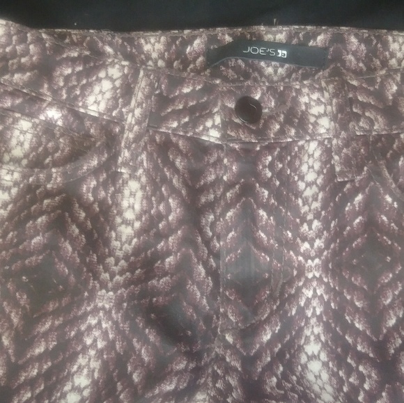 Joe's Jeans Snakeskin Print Jeans - Picture 7 of 8